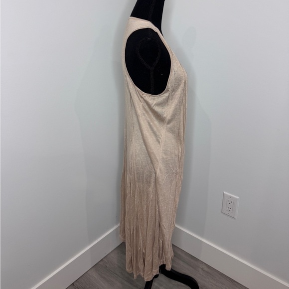 H.I.P Beige Lightweight Sleeveless Cardigan (S) - Picture 5 of 7